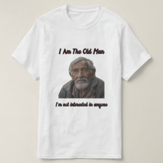 Gammal man t shirt