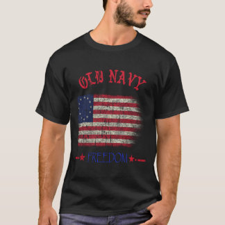 Gammal marin Flagga 2021 - 4 juli T Shirt