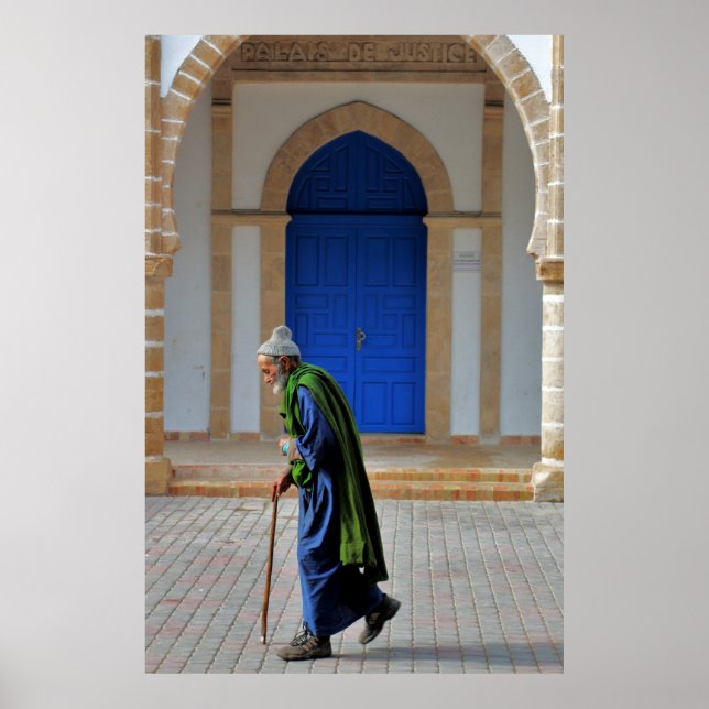 Gammal marockansk poster (Framsidan)