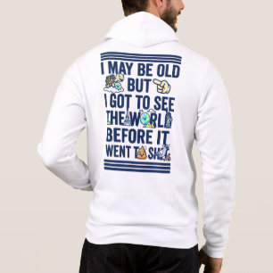 Gammal Men Såg Världen Innan Den Blev Dålig T Shirt