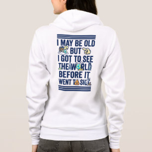 Gammal Men Såg Världen Innan Den Blev Dålig T Shirt