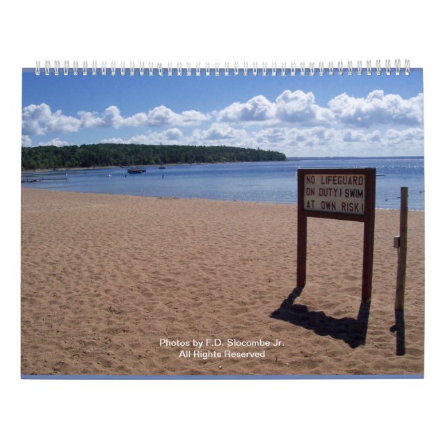 Gammal Michigan för beskickning 2018 kalender (Baksida)