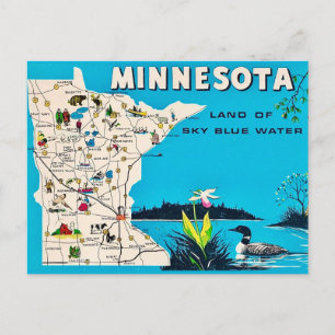 Gammal Minnesota kartpostkort Vykort
