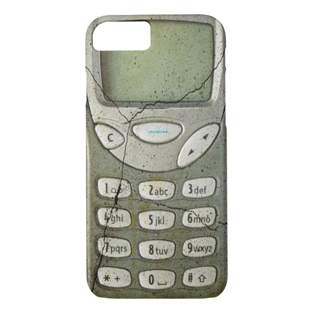 Gammal mobil mobil Case-Mate iPhone skal (Baksida)