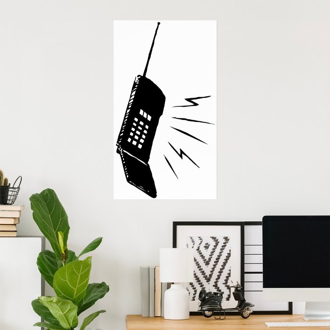 Gammal mobil Mobil Poster (Skapare uppladdad)