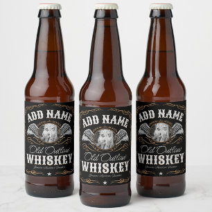 Gammal Moonshine Whiskey Etikett LÄGG TILL FOTO Fa