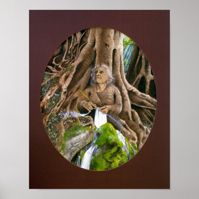 Gammal Mor - Skriv ut eller Poster (Framsidan)