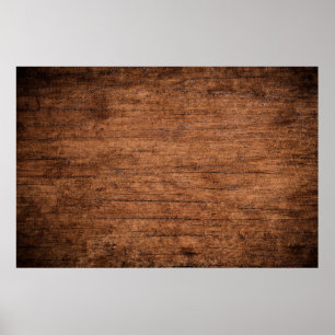 Gammal mörk texturerad träbakgrund, su poster