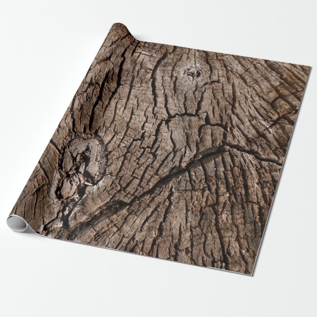 Gammal mörk texturerad träbakgrund, su presentpapper (Utrullad)