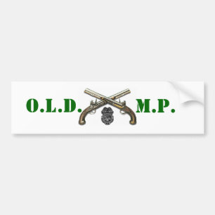Gammal MP Bildekal