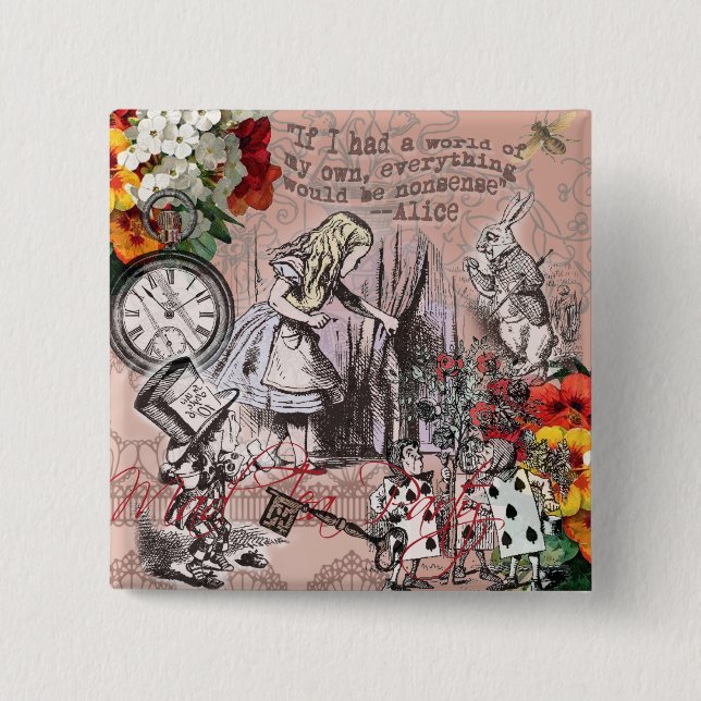 gammal nonsens underjordisk ridå knapp (Framsida)