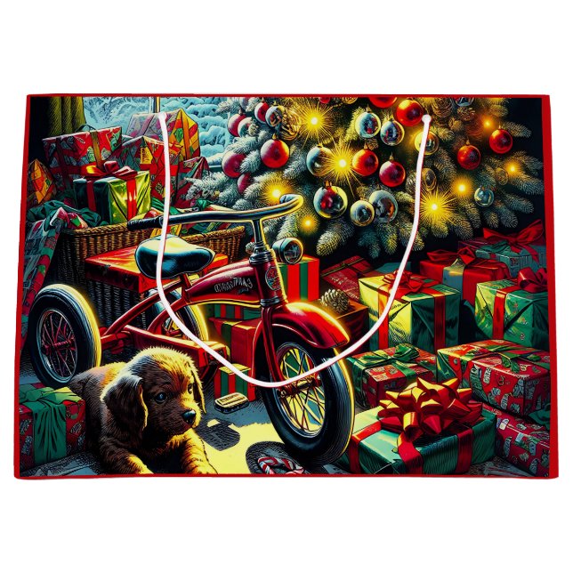 Gammal, nostalgisk julmorgon (Framsidan)