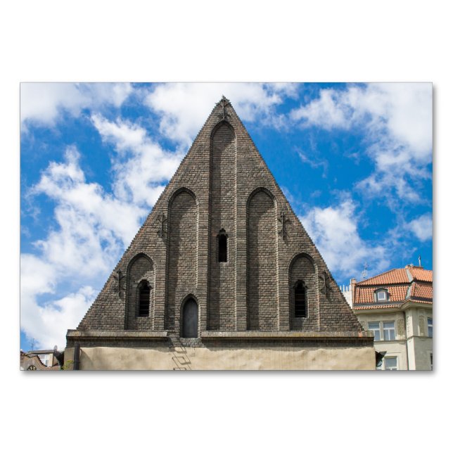 Gammal ny synagogue bordsnummer (Framsidan)
