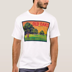 Gammal OaksPearlåda LabelBryte, CA Tee