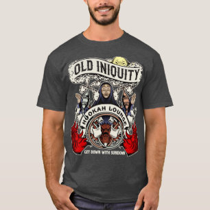 Gammal ojämlikhet Hookah Lounge kommer ner solnedg T Shirt