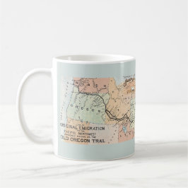 Gammal Oregon Trail-mugg Kaffemugg