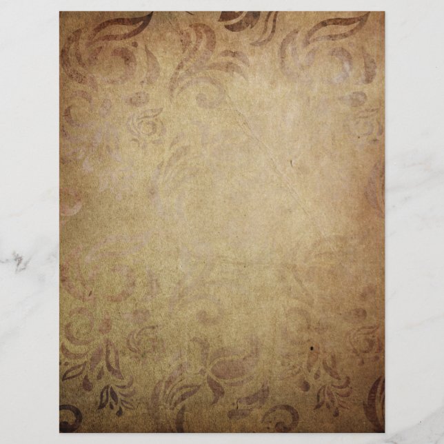 Gammal Papper för inmatad klippbok (Framsida)