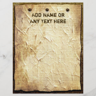 Gammal Papper skylt på träbläck