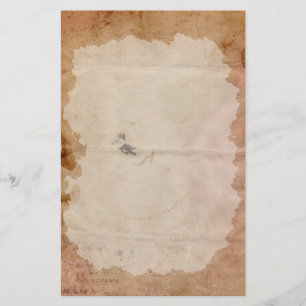 Gammal Papper telegram-station