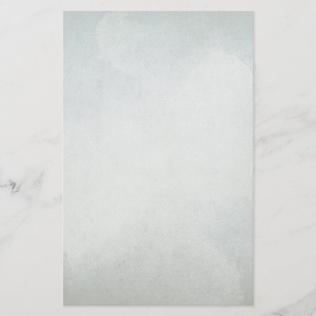 gammal papprare med vattenfärg brevpapper (Framsida)