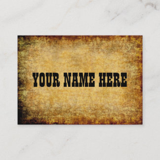 Gammal Parchment~ Visitkort