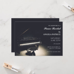 Gammal piano inbjudningar