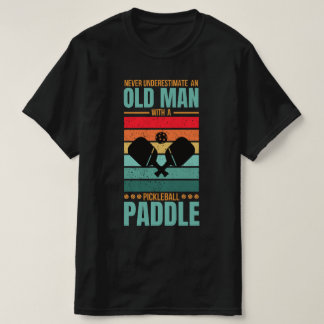 Gammal Pickleball-paddle Retrodesign T Shirt