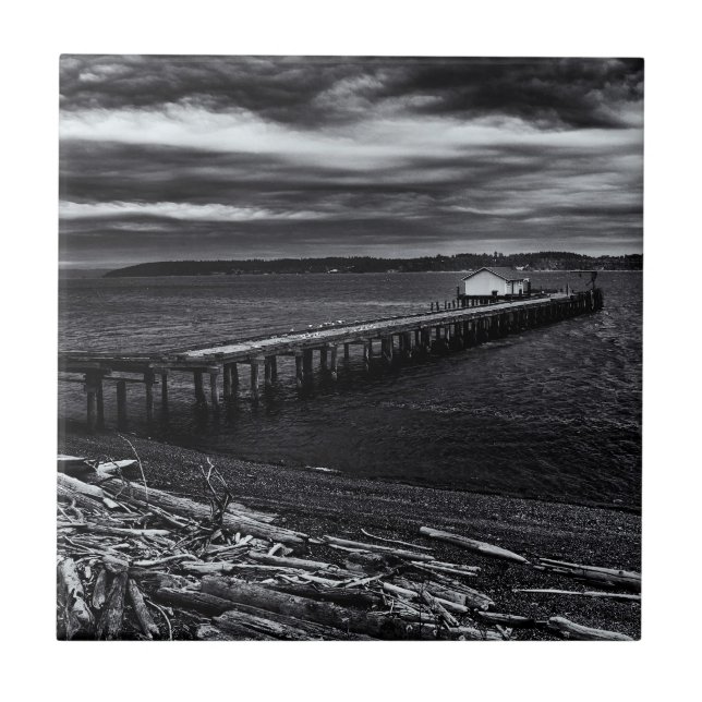 Gammal pir kakelplatta (Framsidan)