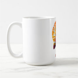 Gammal piratkapten kaffemugg