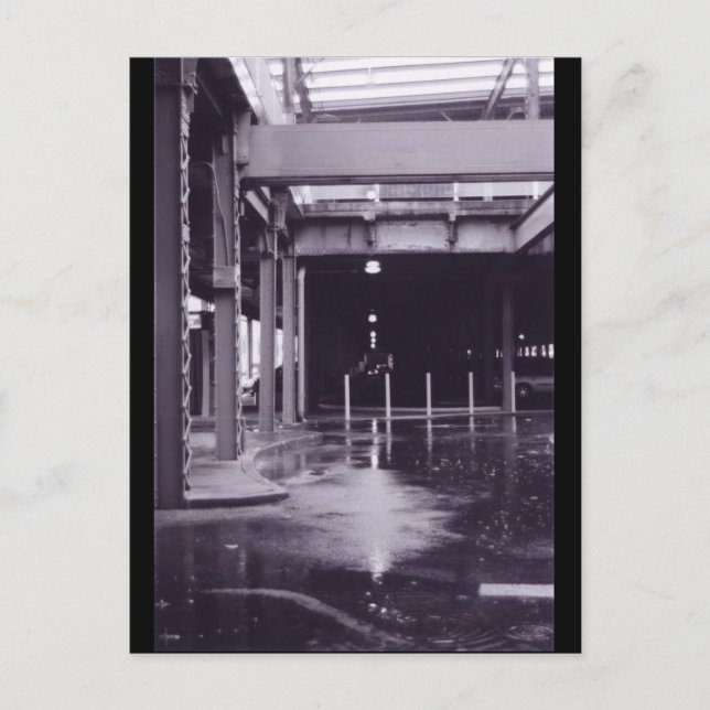 Gammal portdrivrutin vykort (Framsida)