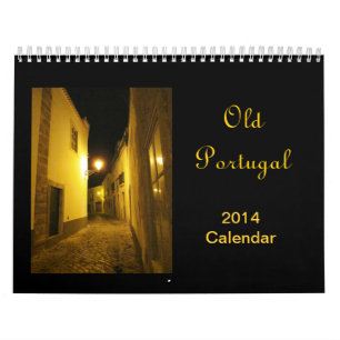 Gammal Portugal kalender 2014