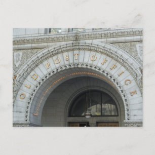 Gammal post Office Pavilion Washington DC Vykort