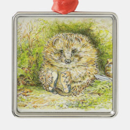 Gammal Prickly Pin (Hedgehog) (av Beatrix-Potterna Julgransprydnad Metall