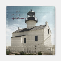 Gammal punkt Loma Lighthouse