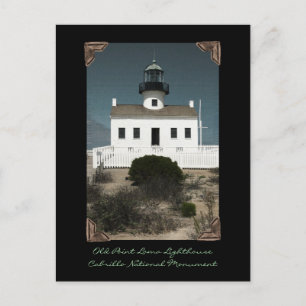 Gammal punkt Loma Lighthouse Vykort