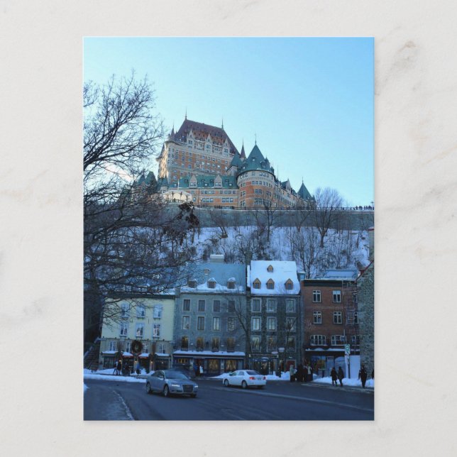 Gammal Québec, Québec, Kanada Vykort (Framsida)