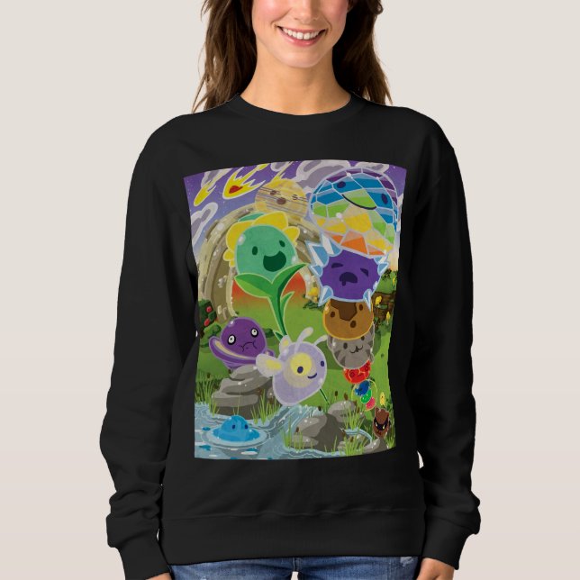 Gammal Rancher All Slimes Collection Classic Shirt T Shirt (Framsida)