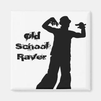 Gammal Raver Magnet