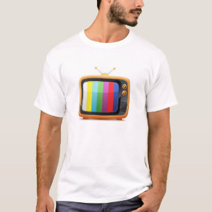 Gammal Retro televisionT-tröja Tröja
