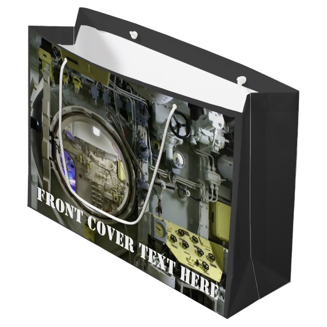 gammal retroubåt (Framsidan Vinklad)