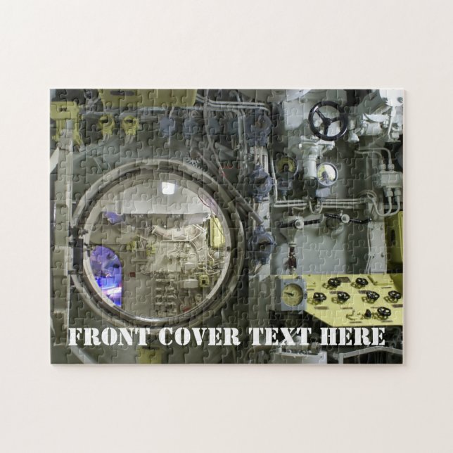 gammal retroubåt pussel (Horisontell)