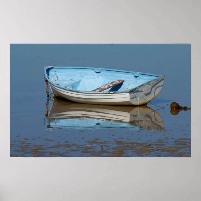 Gammal roddbåt poster (Framsidan)