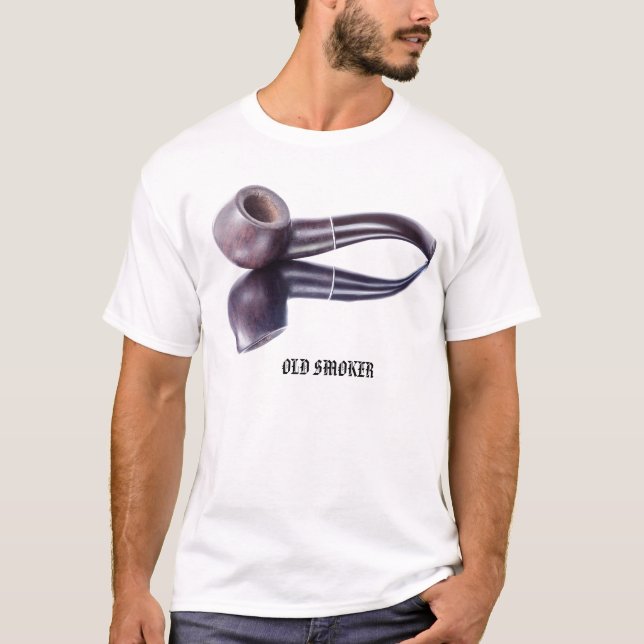 GAMMAL RÖKARE TEE (Framsida)