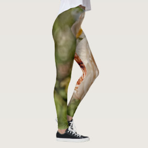 Gammal rosa damasker, mjuka rosor leggings