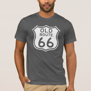 Gammal rutt 66 t-shirt