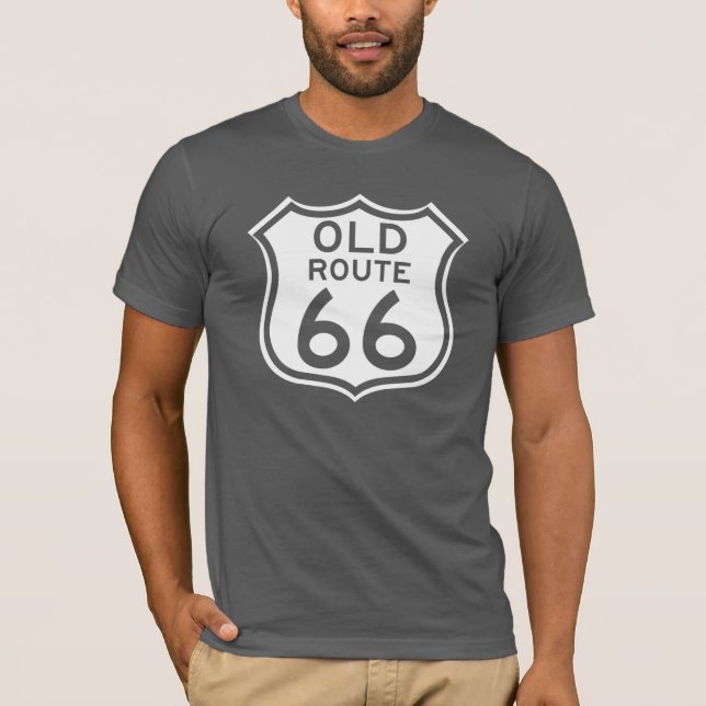 Gammal rutt 66 tröja (Framsida)