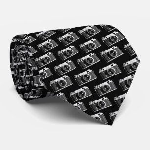 Gammal rysk kamera II - svart Slips