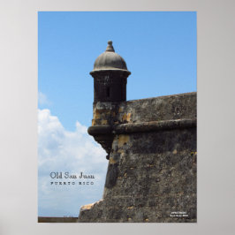 Gammal San Juan by Sea Poster