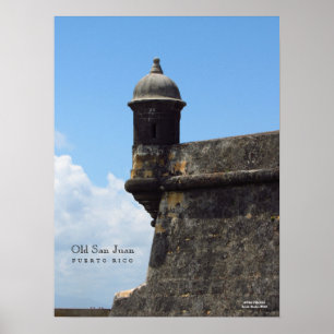 Gammal San Juan by Sea Poster