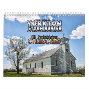 Gammal Saskatchewan Churches-kalender Kalender